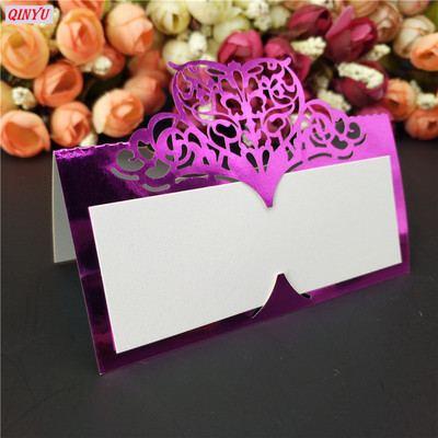 10 vnt. Vakarėlio stalo pavadinimas Vynas Svečių Vietos Kortelės Palankumo papuošimas Vestuvių reikmenys Sėdimoji puošmena Stalo sėdynės kortelė 5zsh871