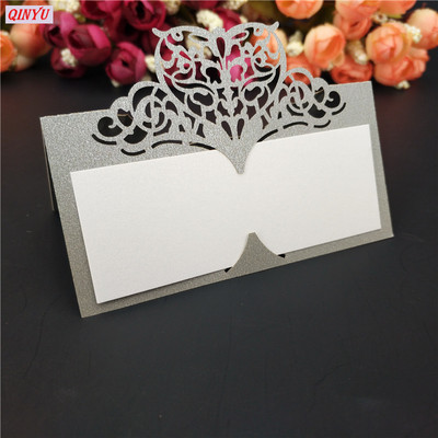 10 vnt. Vakarėlio stalo pavadinimas Vynas Svečių Vietos Kortelės Palankumo papuošimas Vestuvių reikmenys Sėdimoji puošmena Stalo sėdynės kortelė 5zsh871