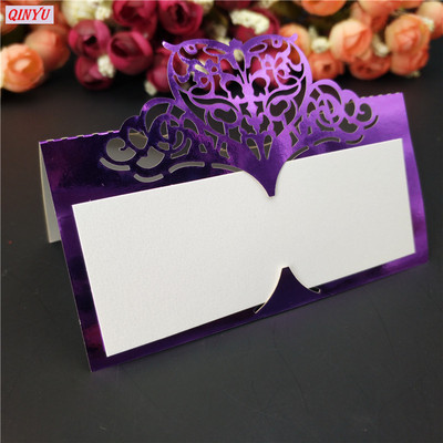 10 vnt. Vakarėlio stalo pavadinimas Vynas Svečių Vietos Kortelės Palankumo papuošimas Vestuvių reikmenys Sėdimoji puošmena Stalo sėdynės kortelė 5zsh871