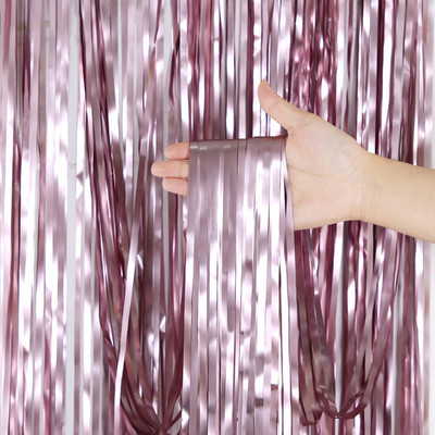 Gimtadienio dekoracijos 1–4 m folijos blizgučio užuolaidos Gimtadienio fonas Užuolaidos Merginos Vestuvės Mergvakario fonas Photozon