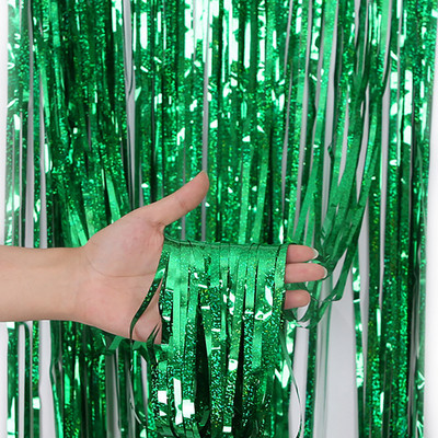 Gimtadienio dekoracijos 1–4 m folijos blizgučio užuolaidos Gimtadienio fonas Užuolaidos Merginos Vestuvės Mergvakario fonas Photozon