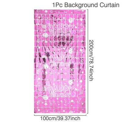 Születésnapi parti dekorációk Háttér Függönyök Csillogó fekete arany talmi rojtos fólia függöny háttér esküvői felnőttek évfordulója