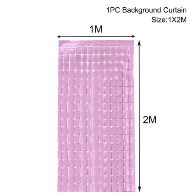 Születésnapi parti dekorációk Háttér Függönyök Csillogó fekete arany talmi rojtos fólia függöny háttér esküvői felnőttek évfordulója