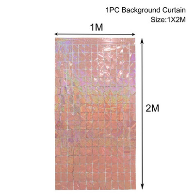 Születésnapi parti dekorációk Háttér Függönyök Csillogó fekete arany talmi rojtos fólia függöny háttér esküvői felnőttek évfordulója