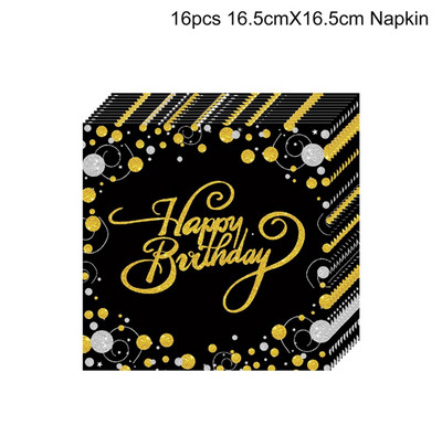 Auksinio blizgučio su gimtadienio vakarėlio fonas nuotraukai Juodas su gimtadieniu suaugusiems vakarėlio dekoravimo reikmenys „pasidaryk pats“ fonai