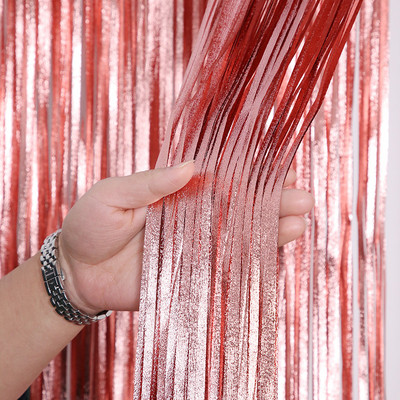 Νέο στυλ, ειδικό σκηνικό για πάρτι, κουρτίνα με κρόσσια, κουρτίνα με κρόσσια, παιδική ντουζιέρα Χριστουγεννιάτικη διακόσμηση γάμου Χριστουγεννιάτικες κουρτίνες