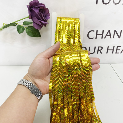 Νέο στυλ, ειδικό σκηνικό για πάρτι, κουρτίνα με κρόσσια, κουρτίνα με κρόσσια, παιδική ντουζιέρα Χριστουγεννιάτικη διακόσμηση γάμου Χριστουγεννιάτικες κουρτίνες