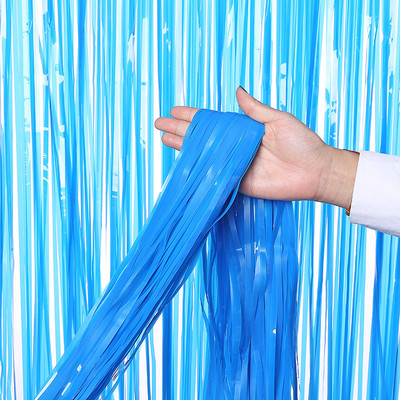 Νέο στυλ, ειδικό σκηνικό για πάρτι, κουρτίνα με κρόσσια, κουρτίνα με κρόσσια, παιδική ντουζιέρα Χριστουγεννιάτικη διακόσμηση γάμου Χριστουγεννιάτικες κουρτίνες