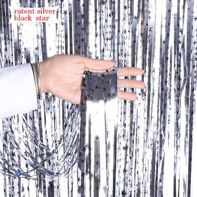 Νέο στυλ, ειδικό σκηνικό για πάρτι, κουρτίνα με κρόσσια, κουρτίνα με κρόσσια, παιδική ντουζιέρα Χριστουγεννιάτικη διακόσμηση γάμου Χριστουγεννιάτικες κουρτίνες