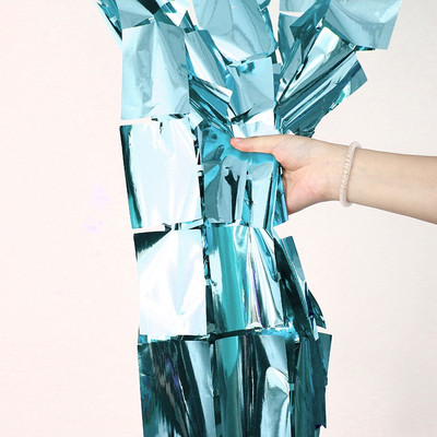 2 m vakarėlio fono užuolaidos blizgučiai Gimtadienio vestuvių dekoro kūdikių dušo blizgučiai siena blizgantys fonai folijos užuolaidos girlianda