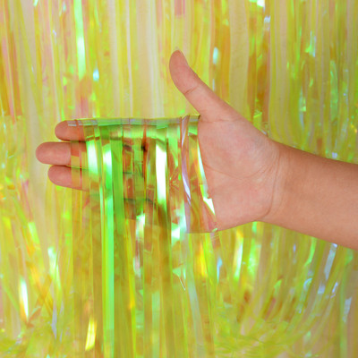 Pozadina Kvadratne zavjese Djevojačka večer Svjetlucave šljokice Rese Dječji tuš Rođendan Dekoracija za godišnjicu vjenčanja