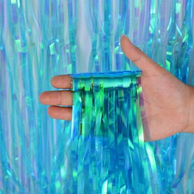 Pozadina Kvadratne zavjese Djevojačka večer Svjetlucave šljokice Rese Dječji tuš Rođendan Dekoracija za godišnjicu vjenčanja