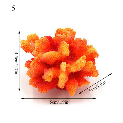 Vaigu tehiskorallriffi meritäht akvaariumi sisustus Akvaariumi maastiku kaunistused Aksessuaarid Betta kudemislehed Betta voodid