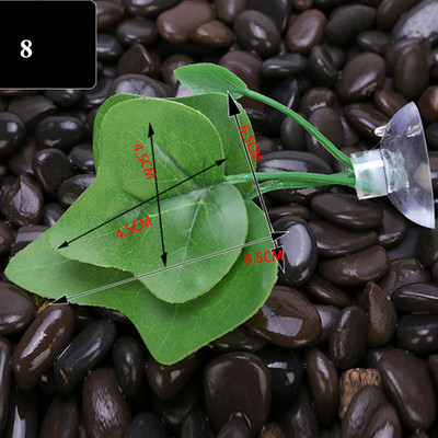 Vaigu tehiskorallriffi meritäht akvaariumi sisustus Akvaariumi maastiku kaunistused Aksessuaarid Betta kudemislehed Betta voodid