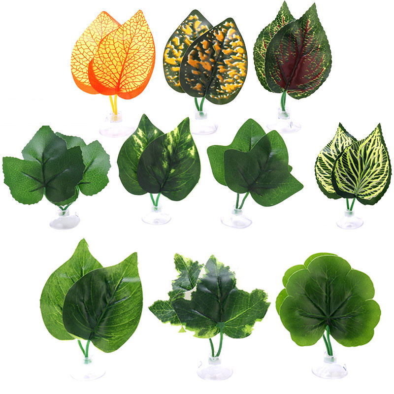 Vaigu tehiskorallriffi meritäht akvaariumi sisustus Akvaariumi maastiku kaunistused Aksessuaarid Betta kudemislehed Betta voodid