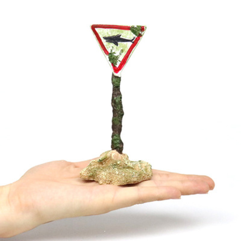 Dervos akvariumo dekoravimo papuošalai Dirbtinis ryklio įspėjamasis ženklas Kraštovaizdžio priedai akvariumo akvariumo fonui