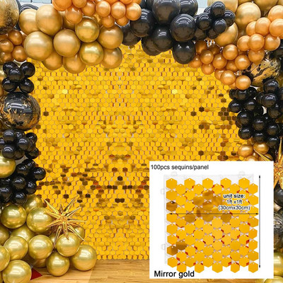 Dzimšanas dienas ballīte Fons Mirdzoši Mirdzoši Kvadrātveida fliteru paneļi Sienas Kāzas Dzimšanas dienas dekors Bērnu duša Ziemassvētku dekors