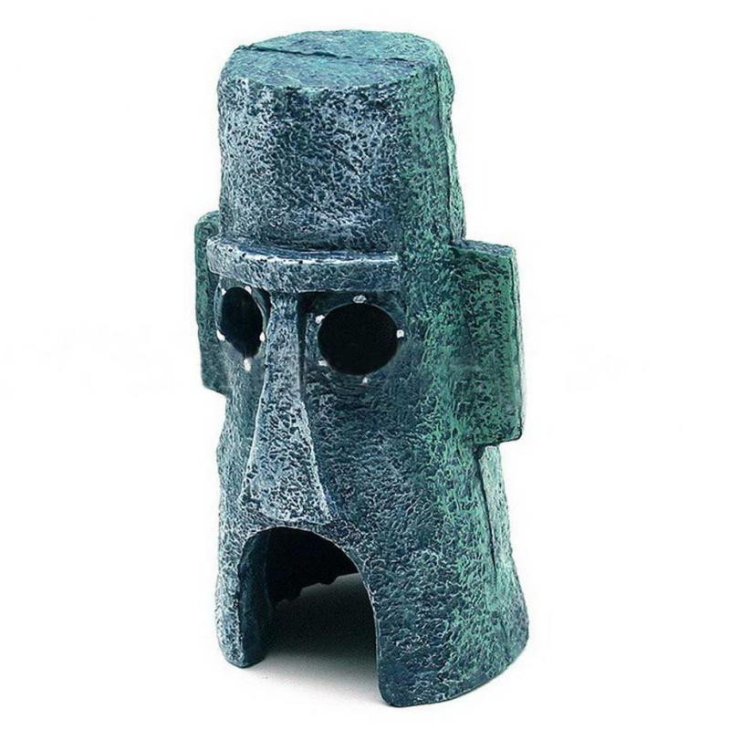 Στολίδια ενυδρείου για δεξαμενή ψαριών Κινούμενα σχέδια Ανανάς Σπίτι για Δεξαμενή Ψαριών Διακόσμηση Ενυδρείου Ρητίνη Αξεσουάρ Ενυδρείου Φωλιά γαρίδας