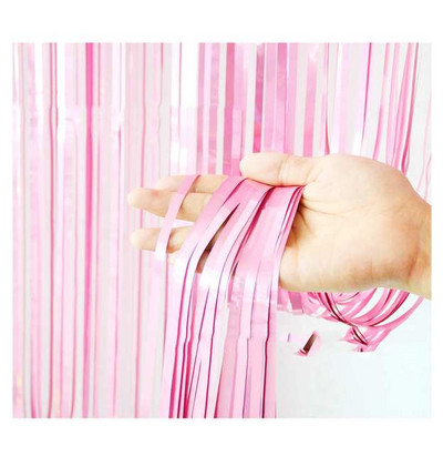 1 pakelis 1mx2m vakarėlio fono užuolaidos vaivorykštės lazerinės lietaus folijos kutais aukso viela skaidrios užuolaidos vestuvių gimtadienio vakarėlis