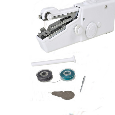INNE rankinių siuvimo mašinų mini nešiojamasis pagalbinis namų apyvokos belaidis elektrinis dygsnio rankdarbių rinkinys, skirtas greitai taisyti „pasidaryk pats“ drabužius