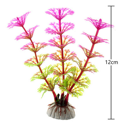 Mesterséges akváriumnövény dekoráció műanyag akvárium hamis vízinövények díszek dekoráció akvárium lakberendezési kiegészítők