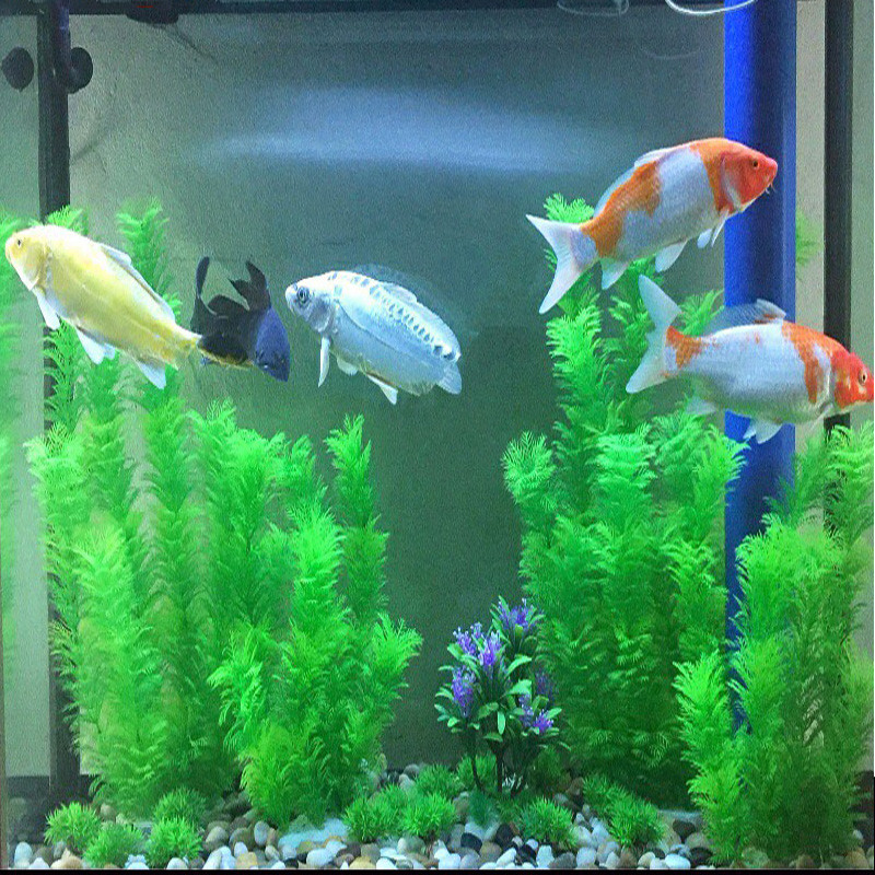 Mesterséges akváriumnövény dekoráció műanyag akvárium hamis vízinövények díszek dekoráció akvárium lakberendezési kiegészítők