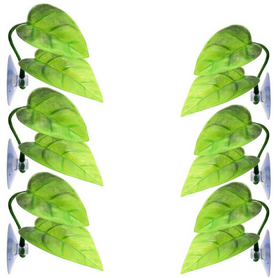 HOT-6 darab Betta függőágyas játékok, akváriumi műanyaggyár a Betta Habitat kiegészítők számára