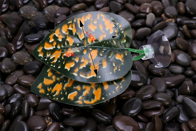 1gab. Zivju tvertņu mākslīgo lapu zivju atpūtas gultas dekors Akvārija dekorēšana Peldošās gultas Lapu šūpuļtīkls Cīņa Asaris Betta Spawning