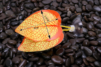 1gab. Zivju tvertņu mākslīgo lapu zivju atpūtas gultas dekors Akvārija dekorēšana Peldošās gultas Lapu šūpuļtīkls Cīņa Asaris Betta Spawning