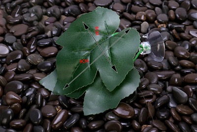 1gab. Zivju tvertņu mākslīgo lapu zivju atpūtas gultas dekors Akvārija dekorēšana Peldošās gultas Lapu šūpuļtīkls Cīņa Asaris Betta Spawning