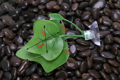 1gab. Zivju tvertņu mākslīgo lapu zivju atpūtas gultas dekors Akvārija dekorēšana Peldošās gultas Lapu šūpuļtīkls Cīņa Asaris Betta Spawning