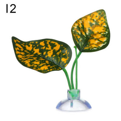 Mākslīgo betta lapu zivju tvertņu augi, simulācijas, rotaļu atpūta, dekoratīvie augi Betta zivju rotaļlieta Relaksējoša zivju akvārija dekorēšana