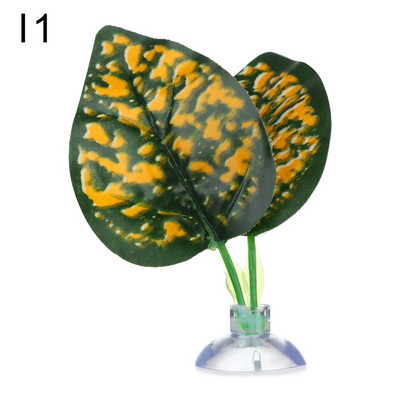 Mākslīgo betta lapu zivju tvertņu augi, simulācijas, rotaļu atpūta, dekoratīvie augi Betta zivju rotaļlieta Relaksējoša zivju akvārija dekorēšana