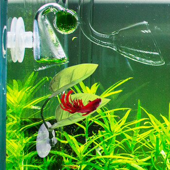 Аксесоари за аквариум Fish Tank Betta Leaf Fish Bed Fish Rest Spawning Leaf Водно изкуствено растение Хамак Симулация Пейзаж