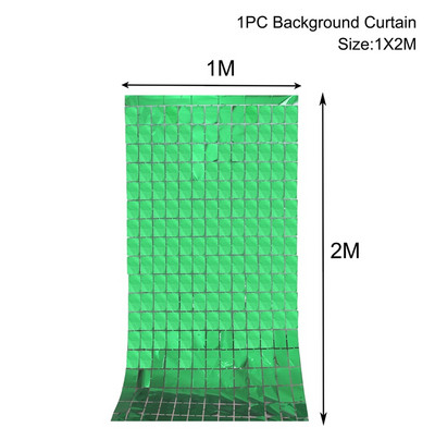 Κουρτίνα πούλιες γενεθλίων Διακόσμηση γάμου με φόντο το ντους μωρού Φόντο τοίχου με αλουμινόχαρτο Glitter κουρτίνα Διακόσμηση πάρτι γενεθλίων