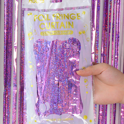 Vakarėlio užuolaidos fonas Gimtadienio dekoravimas Bachelorette Party Blizgučiais blizgučiais Fringe Lazerinė užuolaida Kūdikių dušas Vestuvių dekoras