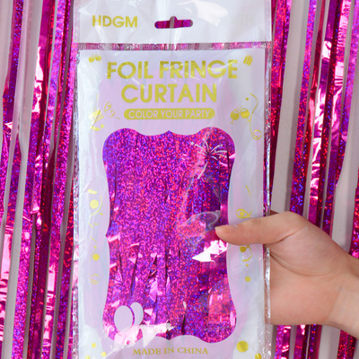 Vakarėlio užuolaidos fonas Gimtadienio dekoravimas Bachelorette Party Blizgučiais blizgučiais Fringe Lazerinė užuolaida Kūdikių dušas Vestuvių dekoras