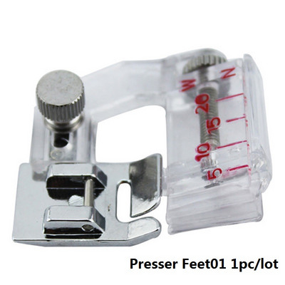 Ποικίλες βελόνες ραπτομηχανής Πιεστικές κλωστές ποδιών Cross Stitch DIY Industrial and Domestic Overlock Αξεσουάρ ραπτομηχανής