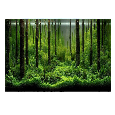Vrući akvarijski pozadinski plakat 3D PVC ljepljiva naljepnica Fish Tank Podvodni svijet Pozadina Dekoracija Papirna pejzažna tapeta