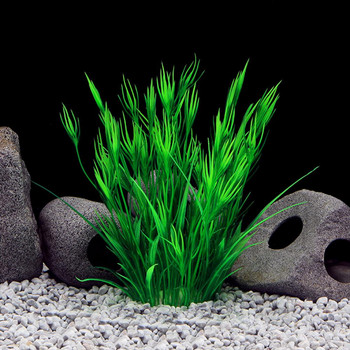 Ανθεκτικό φυτό ψαριών ενυδρείου Ζωντανό χρώμα Ρεαλιστικό πλαστικό τεχνητό τεχνητό ενυδρείο φυτό ψαριών φυτά νερού Εύκολο στον καθαρισμό