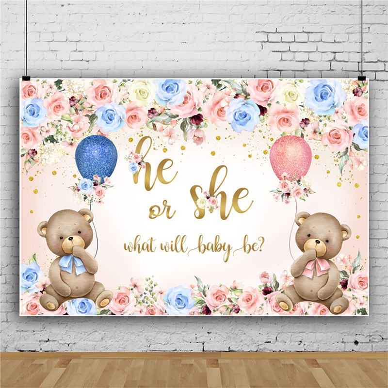 Lytis Atskleidžiamas berniuko ar mergaitės fonas Reklamjuostė Kūdikių dušo kabina Fotografija Fono reklamjuostės rekvizitų dekoras