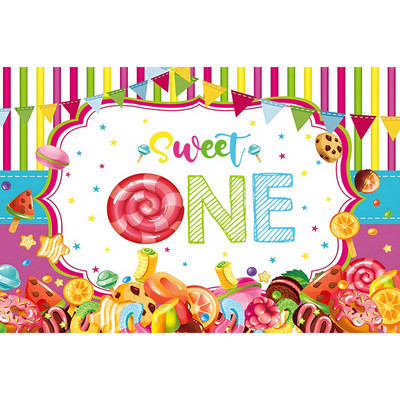 Rózsaszín édes fánk háttér Lány fánkparti háttér fali szalaghirdetés fánk Boldog születésnapi parti dekoráció gyerekeknek fotó kellék