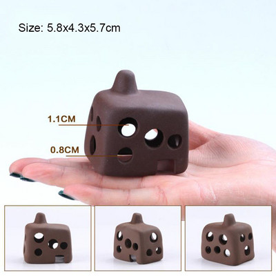 Decor pentru acvariu din ceramică, creveți, adăpost, casă, ceramică, casă scorpion, canistra, piatră de simulare, decor rezervor de pește