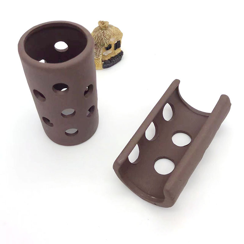 Decor pentru acvariu din ceramică, creveți, adăpost, casă, ceramică, casă scorpion, canistra, piatră de simulare, decor rezervor de pește