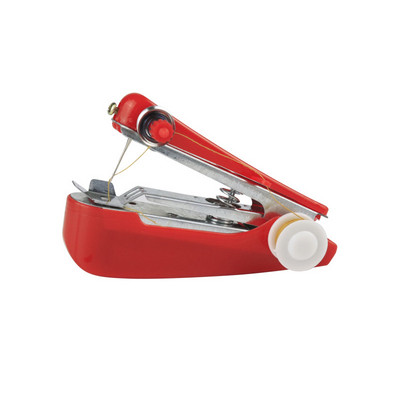 1 db hordozható mini kézi varrógép Egyszerű kezelés varróeszközök Kézi ruházati szövet Kézi kézi kézi szerszám