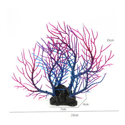 Akvariumo žėrintys grybų papuošimai žuvų rezervuaro silikoninis ornamentas, skirtas gėlo vandens sūraus vandens akvariume Betta žuvims