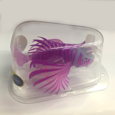 Akvariumo žėrintys grybų papuošimai žuvų rezervuaro silikoninis ornamentas, skirtas gėlo vandens sūraus vandens akvariume Betta žuvims