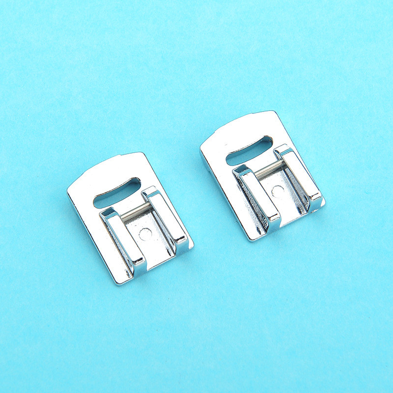 Siuvamosios mašinos Sliver Rolled Hem garbanojimo pėdelė siuvimo mašinai Singer Janome Siuvimo priedai Paspaudimo pėdelė