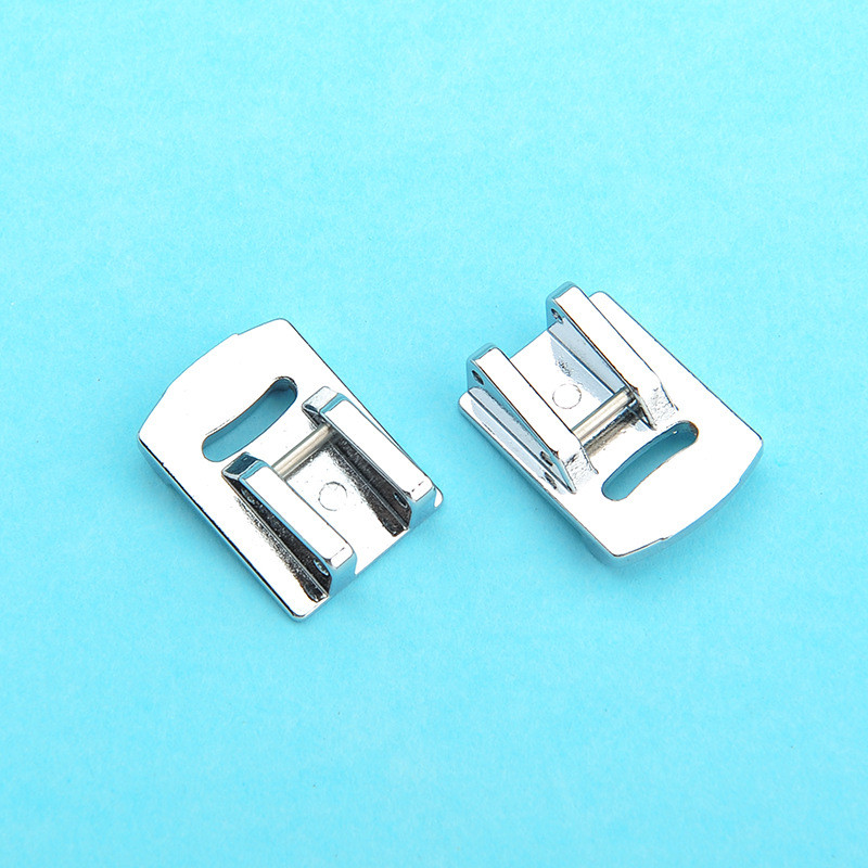 Siuvamosios mašinos Sliver Rolled Hem garbanojimo pėdelė siuvimo mašinai Singer Janome Siuvimo priedai Paspaudimo pėdelė