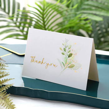 Ευχαριστήρια Κάρτες με Αναδιπλούμενο Φάκελο Κάρτα Ευχαριστιών Μήνυμα Κουτί δώρου Διακόσμηση Ευχετήριες Κάρτες γενεθλίων γάμου Προσκλητήρια
